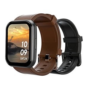 lot 1630 image: WYZE Smart Watch 47mm, 1.75 Touch Screen Aluminum Smartwatch for Android and iOS Phones Fitness Tracker with Heart Rate, Blood OxygenSleep Monitor, IP68 Waterproof Watch for Men Women, Black
