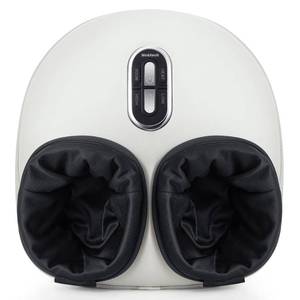 lot 1635 image: Nekteck Shiatsu Foot Massager Machine with Soothing Heat, Deep Kneading Therapy, Air Compression, Improve Blood Circulation and Foot Wellness,Relax for Home or Office Use(Beige) - Retail $85.82