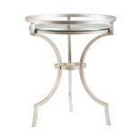 Madison Park Harold Silver/ Metal Accent Table