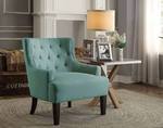 Homelegance Dulce Accent Chair In Teal