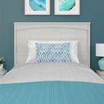Crescent Point Twin Size Ivory Headboard