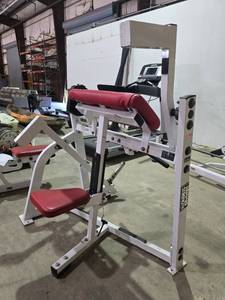 lot 34043 image: Hammer Strength Bicept Curl- Missing Belt