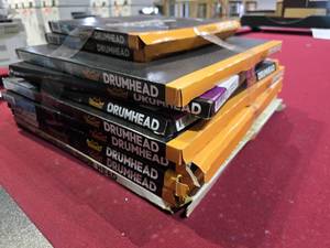 lot 34061 image: Assorted Lot of (10) Remo Drum Heads