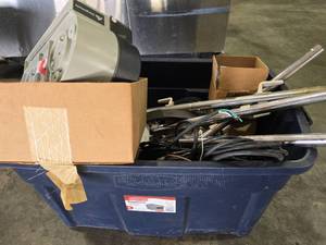 lot 34101 image: Assorted Lot Of Electrical Wiring, and More