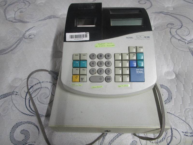 lot 761 image: Cash Register