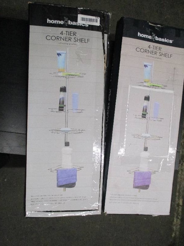 lot 545 image: Pair of Corner Shelfs