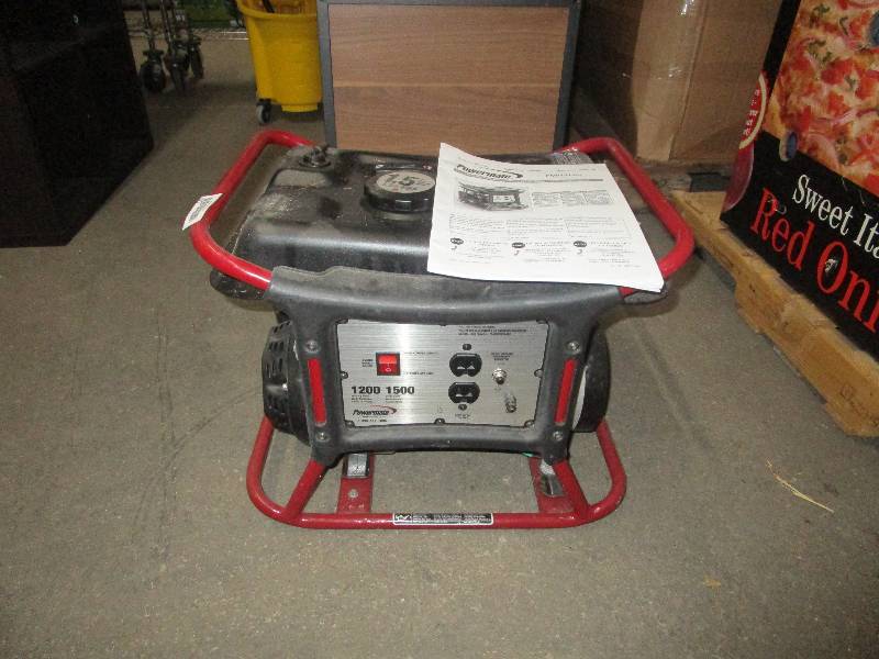 lot 507 image: Powermate 1200 Watt Generator