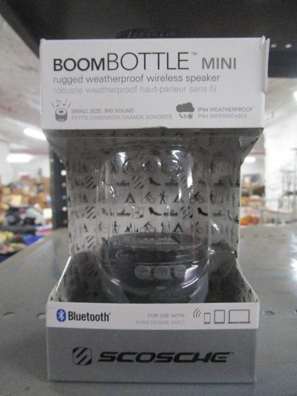 lot 622 image: Boom Bottle Mini Speaker