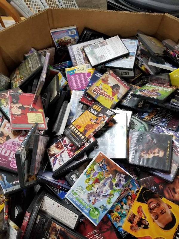 lot 546 image: Gaylord Full of Dvds You Pick 25 for One Money