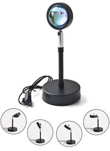 lot 3012 image: Cutting Edge Projection Table Lamp Sunset Theme & Colorful Light Effects - Retail $41