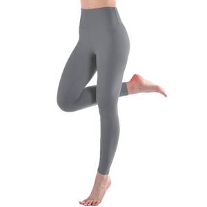 lot 91078 image: Stanpetix Leggings for Women - High Waisted Workout Leggings Womens Leggings Running (Grey,Full Length,L-XL)