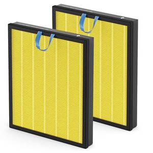 lot 86653 image: Vital 200S Pet Care Replacement Filter Compatible with LEVOIT Vital 200S Air Purifier, 3-in-1 H13 Grade True HEPA Activated Carbon Vital 200S-P Filter, Vital 200S-RF-PA (LRF-V201-YUS), 2 Pack, Yellow