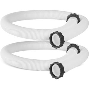 lot 86654 image: 29060E Pool Pump Replacement Hoses for Above Ground Pools, Intex Pool Filter Hose 1.5 Diameter 59 Long Connection Accessory for 1500 to 2500 GPH Filter Pump, Sand Filters & Saltwater Systems, 2 Pack