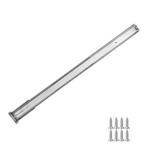 lot 86655 image: LONTAN 5 Pcs Bottom Mount Centered Drawer Slides for Cabinet & Dresser Drawers 14 Inch Heavy Duty Center Mount Drawer Slides 9.74 Extension Glide Track