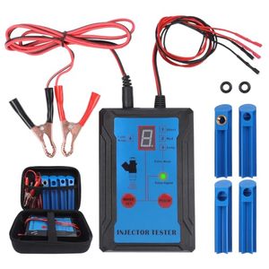 lot 86855 image: Fuel Injector Cleaner Kit 8 Pulse Modes Fuel Injector Tester and Cleaner Kit Universal Auto Motorcycle Fuel Injector Cleaner Tool Car Automotive Fuel Injector Tester Pulse Tool DIY Test Adapter