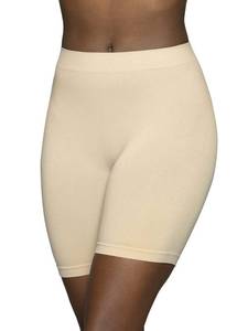 lot 86893 image: Vanity Fair Womens Shapewear for Tummy Control Tops, Bottoms, Body Suits, Light Smoothing-Anti Chafing-Damask Neutral, Small
