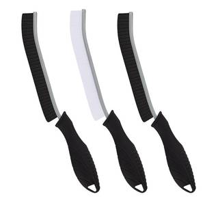 lot 86923 image: FOOGWEE Hard Bristle Crevice Cleaning Brush - Cleaning Tools for Household Use, Multifunctional Gap Cleaning Supplies for Kitchen, Bathroom, Toilet, Window, Vehicle, Faucets, Grout, Home (Black)