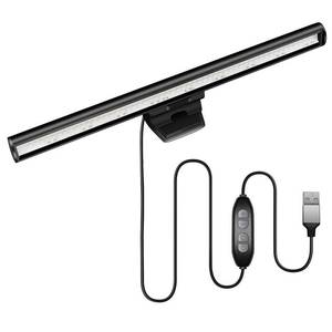 lot 86932 image: HIOUME Laptop Monitor Light Bar, USB e-Reading LED Task Lamp, 3 Adjustable Color Temperature, 10 Dimming Brightness Levels, No Screen Glare, Space Saving, Eye Health Care, Portable for Travel