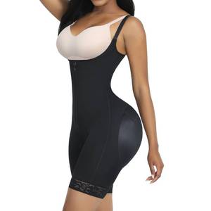 lot 86977 image: FeelinGirl Shapewear for Women Tummy Control Bodysuit Slim Full Body Shaper Zipper Shapewear Black M