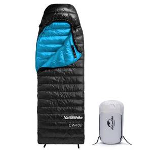 lot 87027 image: Naturehike Ultralight Goose Down Sleeping Bag, 750FP Backpacking Sleeping Bag, Compact Waterproof Sleeping Bag for Adults & Kids, Cold-Weather Sleeping Bag for Camping, Hiking, Traveling - Retail $133.56