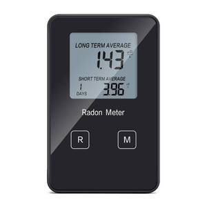 lot 87114 image: Home Radon Detector, Portable Radon Tester, Long and Short Term Monitor, Powered by Rechargeable Battery, Monitor Your Home Radon Level, Prevent Radon Exceed - Retail $87.98