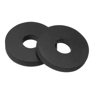 lot 87167 image: PATIKIL Rubber Washers, 60Pcs 34 OD x 14 ID x 18 Thickness Waterproof Abrasion Resistant Flat Rubber Grommets Spacer for Bolts Screws