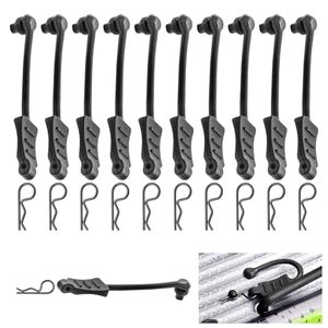 lot 87171 image: 20pcs HobbyPark Micro RC Car Body Clips and Pull Tabs Retainer R Pins for 124 128 136 Scale Mini Cars SCX24 FCX24 Gladiator Bronco C10 JLU Deadbolt B-17