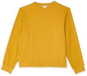 lot 87249 image: Amazon Essentials Mens Fleece Crewneck Sweatshirt (Available in Big & Tall), Gold, XX-Large