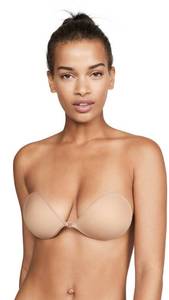 lot 87357 image: NuBra Womens Basic Feather Lite Bra, Tan, 28-38A