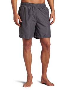 lot 87360 image: Kanu Surf Mens Swim Trunks (Regular & Extended Sizes), Havana Charcoal, 3X
