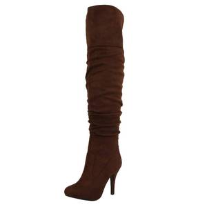 lot 87365 image: Forever Link Womens Over Knee High Sexy Boots-36,Brown,9