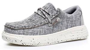 lot 87391 image: Apakowa Kids Boys Girls Loafers Slip-On Lightweight Comfortable Shoes (ToddlerLittle KidBig Kid) Grey 7