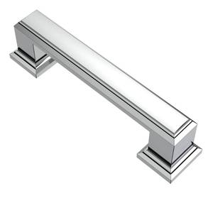 lot 87427 image: Alzassbg 10 Pack Polished Chrome Cabinet Pulls, 3 Inch(76mm) Hole Centers Cabinet Handles Kitchen Hardware for Cabinets and Drawer AL3071CP