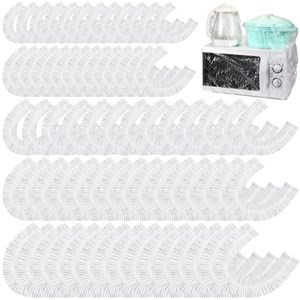 lot 88601 image: Chivertion 100 Pcs Disposable Clear Kitchen Appliance Covers Furniture Dust Cover Dustproof with Elastic for Small Appliance, Toaster Oven, Pressure Cooker, Blender, Air Fryer, 5 Different Sizes