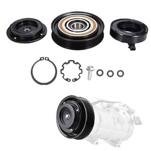 lot 88618 image: AC Compressor Clutch Assembly Kit Plate Pulley Bearing Coil 38810-RGL-A01 Replacement for Honda 2005-2007 Odyssey & 2006-2008 Ridgeline, AC Air Conditioning Compressor Clutch Coil Auto Repair Kit