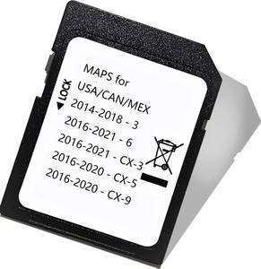 lot 88634 image: 2022 Latest Navigation sd card for Maz-da 3 6 CX-3 CX-5 CX-9 Navigation SD Card Map USACAMEX