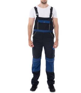 lot 88669 image: WORK IDEA Mens Bib Overalls for Men Work Overalls Breathable and Workwear with Knee Pad Pockets, W 34 L 32