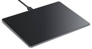 lot 88712 image: seenda Upgraded Trackpad, Tempered Glass Surface with Multi-Touch, Aluminum Slim USB Windows Touchpad with High Precision Navigation for Windows 1011 DesktopLaptopNotebook Computer PC, Black