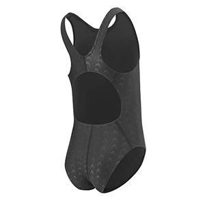 lot 88744 image: J.E Sterguard Athletic Girls One Piece Swimsuit Have Lining Prevent Transparency Girls Bathing Suits Pro for Practice and Competition Girls Black Swimsuits Size 10 1286-5