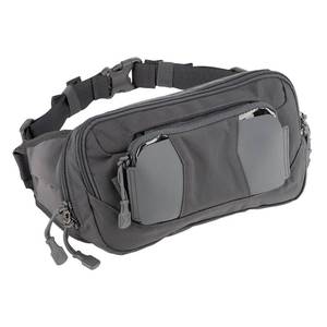 lot 88762 image: Vertx S.O.C.P. Tactical Fanny Pack, CCW Crossbody Waist Bag for Men and Women, Concealed Carry, EDC, Travel, Work, Smoke Grey - Retail $82.33