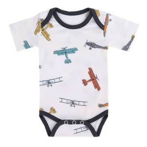 lot 88776 image: Copper Pearl Short Sleeve Bodysuit Baby Ultra Soft Bodysuits for Newborns, Boys, Girls, and Infants - Stylish, Comfortable, Overlap Shoulders, Premium Knit Fabric - Ace, 6-12 Months