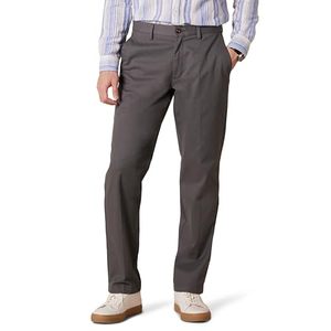 lot 88785 image: Amazon Essentials Mens Straight-Fit Wrinkle-Resistant Flat-Front Chino Pant, Grey, 34W x 34L