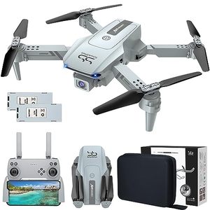 lot 88848 image: ScharkSpark Drone with 2K HD FPV Dual Camera for Adults and Kids, Mini RC Drone with 3D FlipsAltitude HoldHeadless ModeGesture SelfieWaypoint Flight, 2 Batteries and Case, Gifts for Boys and Girls