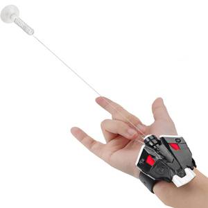 lot 88878 image: Web Launcher String Shooters Toy,Web Shooters - Magnetic Induction Light, Rope Launcher - Can Grab Small Objects, Super Hero Launcher Gloves Wrist Toy Cosplay Launcher Bracers Accessories (Black)