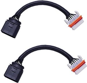 lot 89562 image: 2 X Headlight Wiring Harness Adapters for 2004-2007 Volkswagen Touareg 7L6971071A