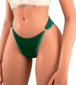 lot 89635 image: Banamic G String Thongs for Women Underwear Floral Lace Thongs Mid Waist Panties Briefs