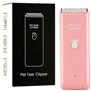 lot 89779 image: Dog Cat Home Hair Waterproof Clipper Portable Electric USB Rechargeable Pet Grooming Tools Low Noise Shaver Cordless Trimmer for Small and Large Pets