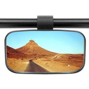 lot 89792 image: Motobiker 1pcs UTV Rear View Mirror for 1.5 - 2 Roll Cage with Shatter-Proof Tempered Glass Fits to Polaris Ranger, RZR Can Am Commander, Maverick Yamaha Viking, Rhino, Honda, Gator Mirrors