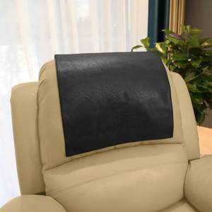 lot 89793 image: AmazeCov Non Slip Headrest Cover for Furniture Slipcovers,Faux Leather Headrest Protector for Recline Chair Vinyl Head Protector for Sofa,Theater Seat Cover for Home & Office 17x27 in, Black