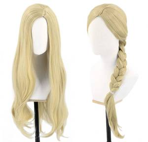 lot 89882 image: Topcosplay 28inch Kids Girls Wigs Blonde Long Wavy Halloween Costume Party Wig